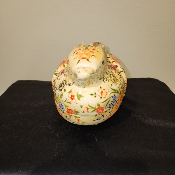 Vintage Rabbit Trinket Box - Picture 3 of 8